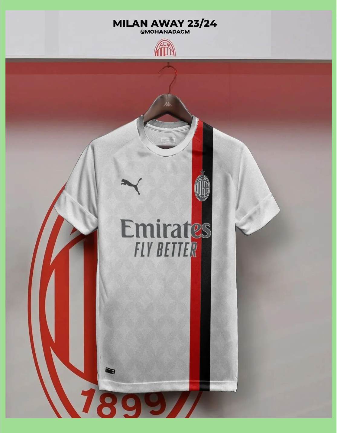 B体育网站-AC米兰新赛季球衣发布，全新设计方案引发球迷热议