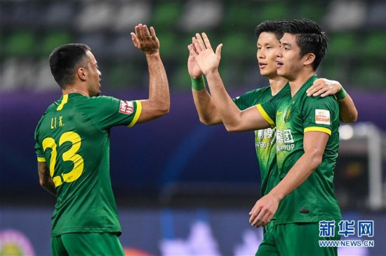 B体育链接-北京中赫国安客场战胜天津泰达，跻身前列